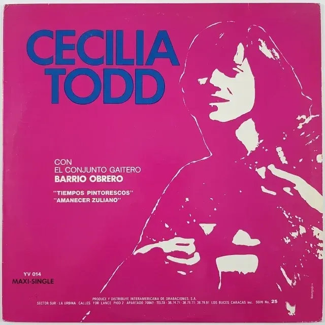 Cecilia Todd con Barrio Obrero de Cabimas
